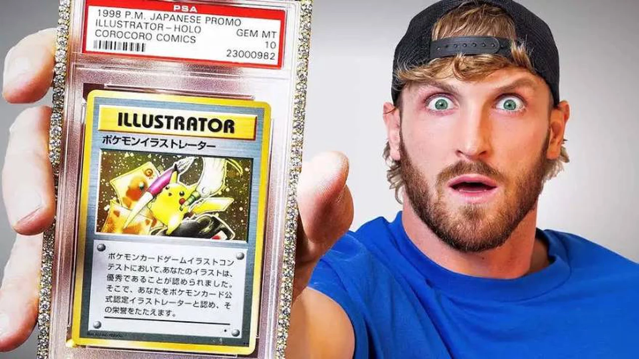 Locuras de influencers: el youtuber Logan Paul venderá en NFT la carta de Pokémon más cara del mundo