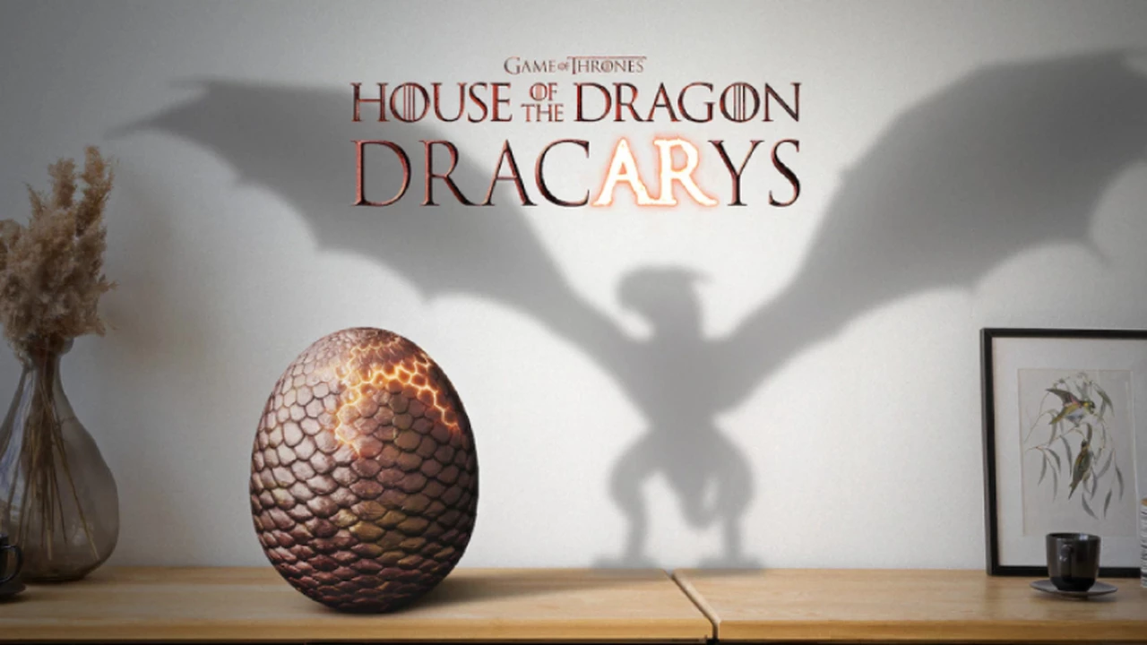 Criá tus "dragones virtuales": HBO lanza la app de realidad aumentada de House of Dragons