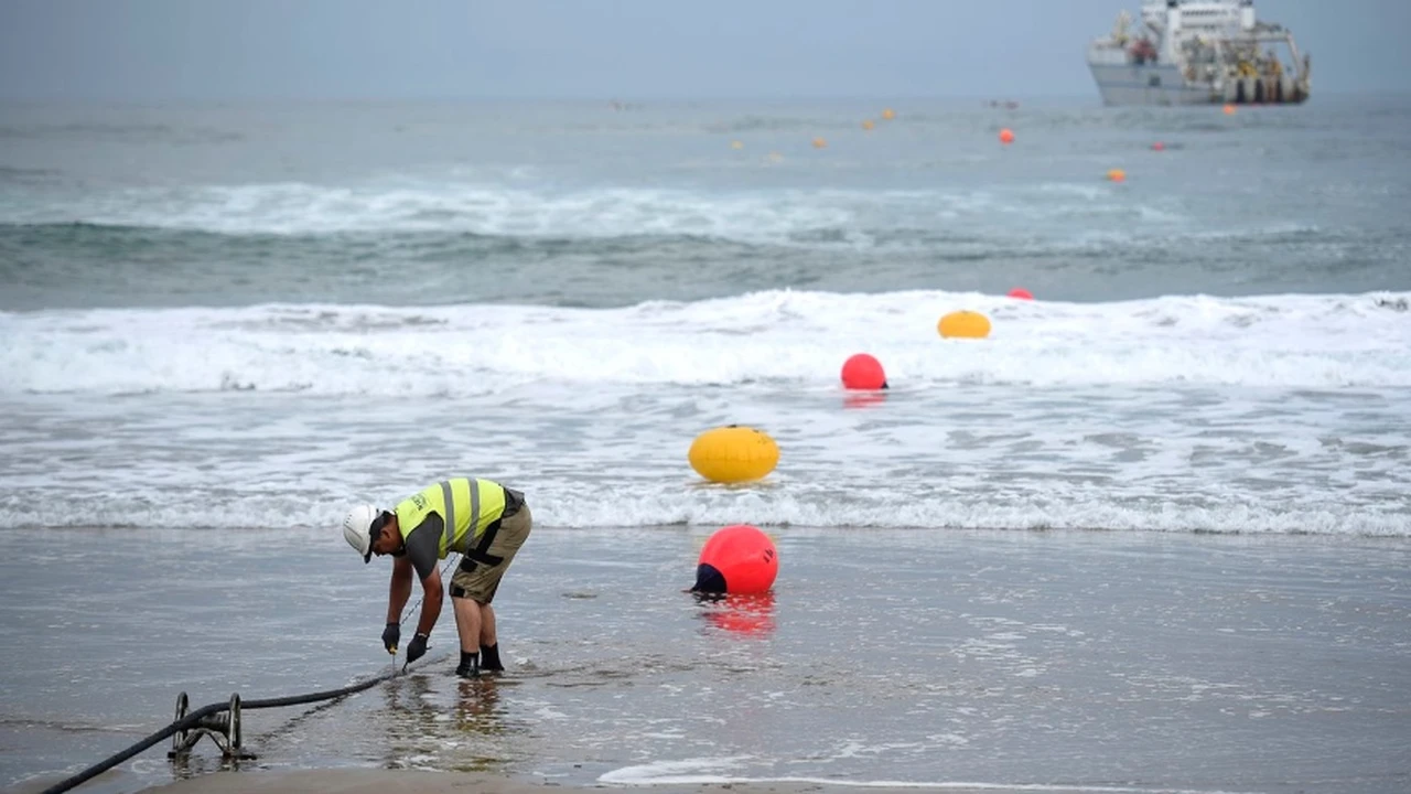 Google instala en Argentina el cable submarino más grande del mundo: cómo es Firmina
