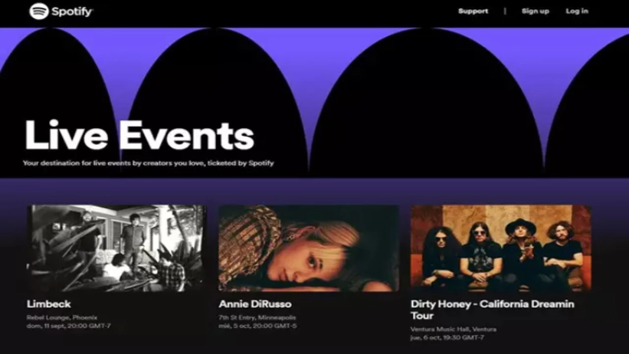 Spotify se renueva: ¿por qué la plataforma venderá entradas a conciertos y espectáculos?