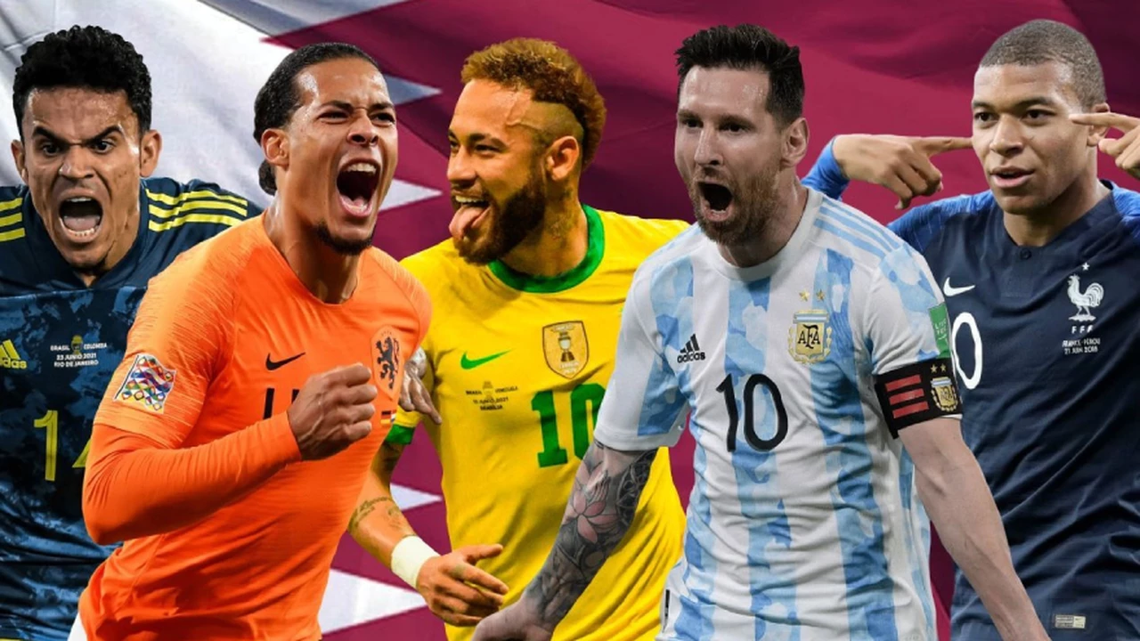 'Fijas' para apostadores: estas son las 9 selecciones más fuertes del Mundial Qatar 2022