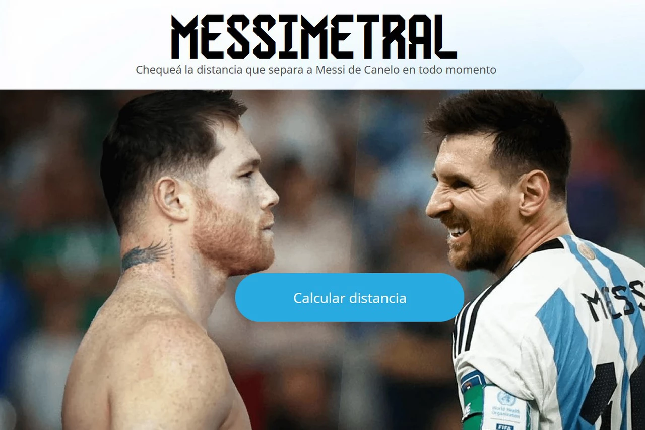 La insólita web creada tras la amenaza de Canelo Álvarez a Lionel Messi