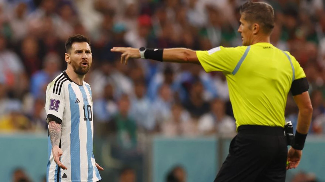 Otro viejo conocido para la 'Scaloneta': quién es el árbitro designado para Argentina-Croacia