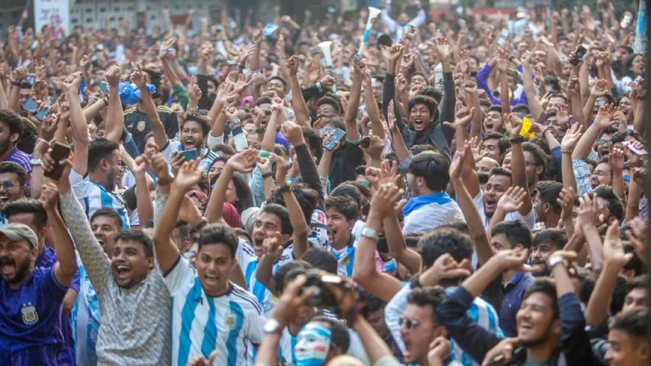 Argentina desató la alegría en Bangladesh: cómo festejaron la obtención de la Copa