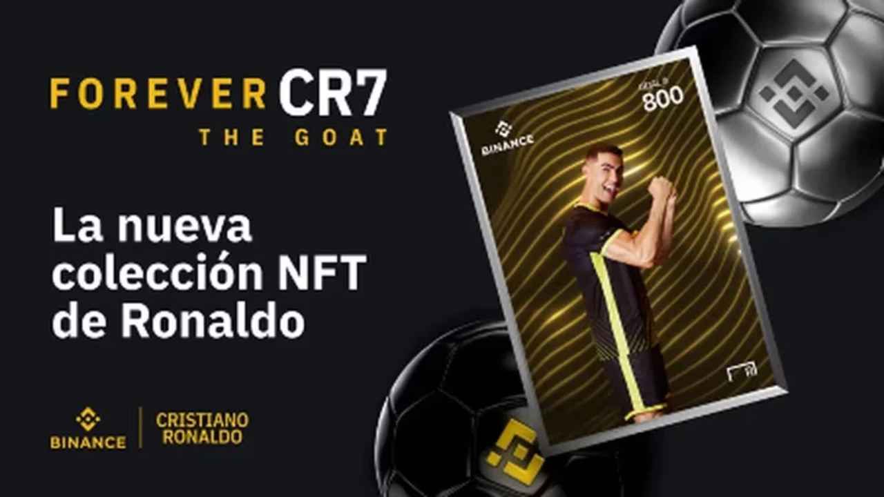 Cristiano Ronaldo lanza una serie de NFT junto a Binance: cómo serán la colección digital de CR7