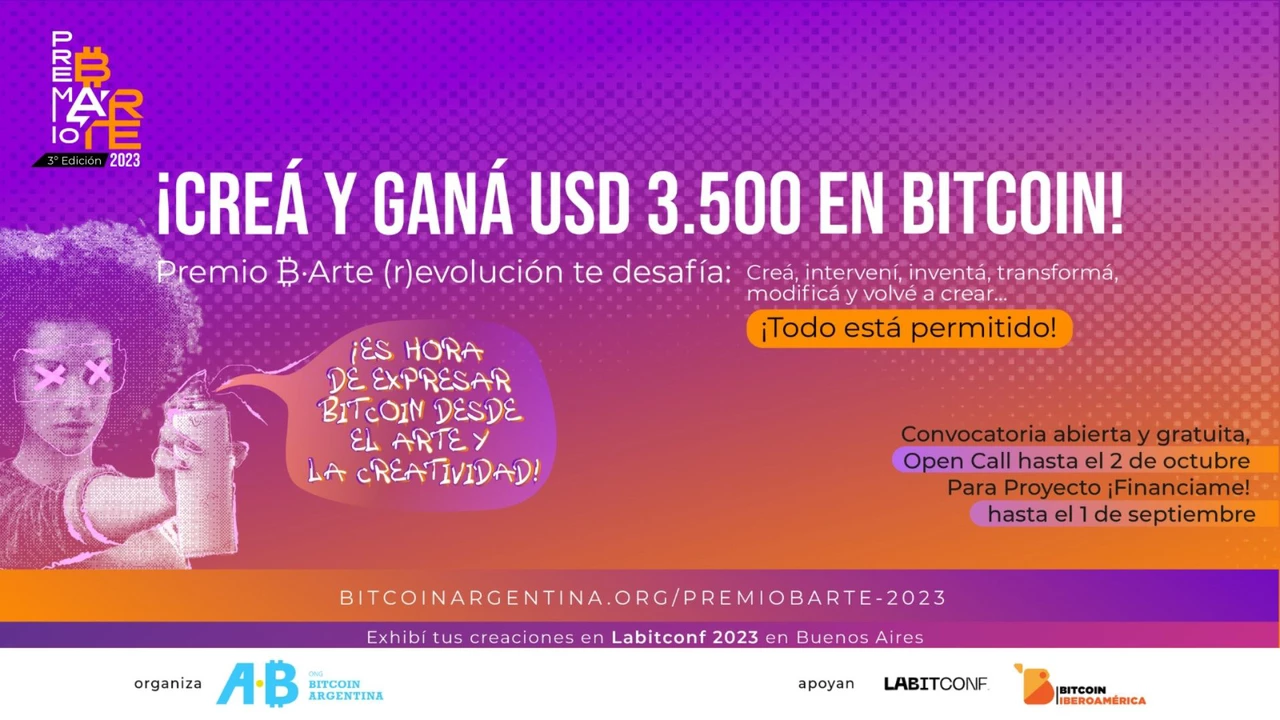 Lanzan la nueva edición del Premio B·Arte: así es el concurso creativo con premios en Bitcoin