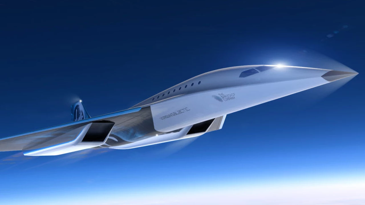Olvidate de los vuelos largos y aburridos: conocé el nuevo avión supersónico que busca batir récords