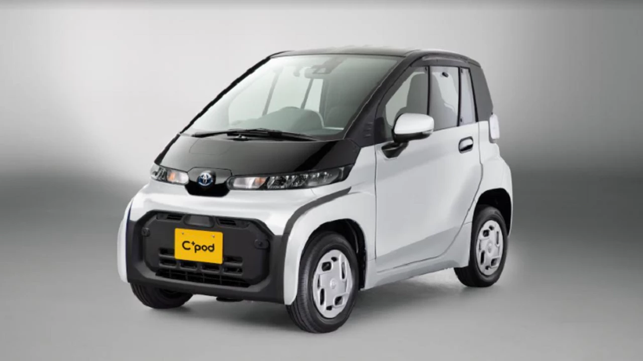 Toyota lanzó en Japón el "C + pod": un vehículo eléctrico ultra compacto a batería