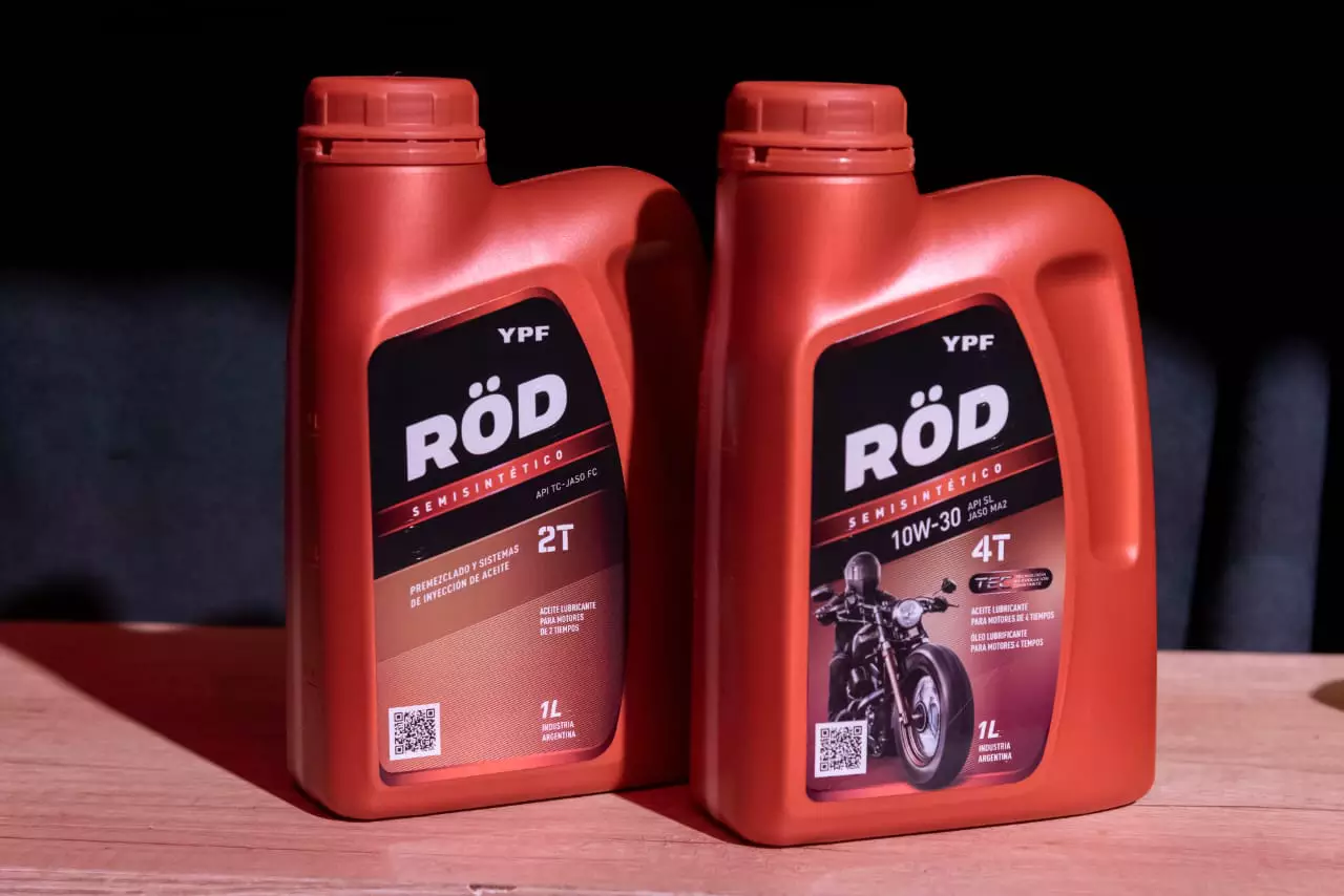 YPF lanzó RÖD, nuevo lubricante para motos