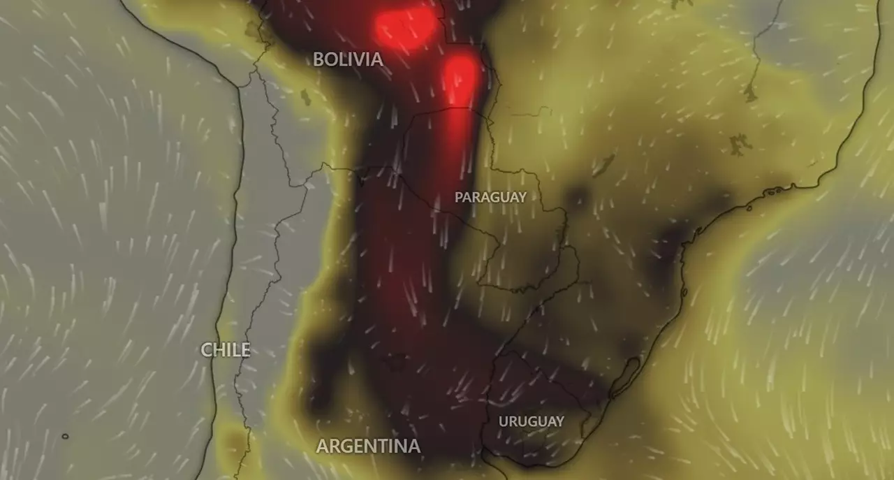 Alerta meteorológico por humo en Buenos Aires, Argentina