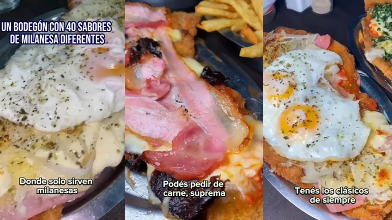 Reveló el bodegón donde probó la mejor milanesa de Buenos Aires: "Hay más de 40 variedades"