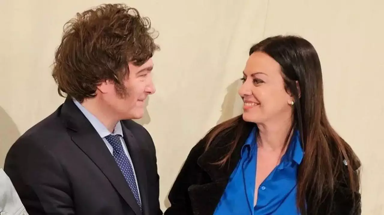 Sandra Pettovello y Javier Milei