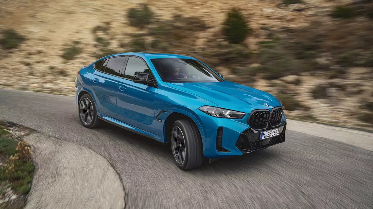 BMW renueva el X6 y estrena un cambio importante en el motor