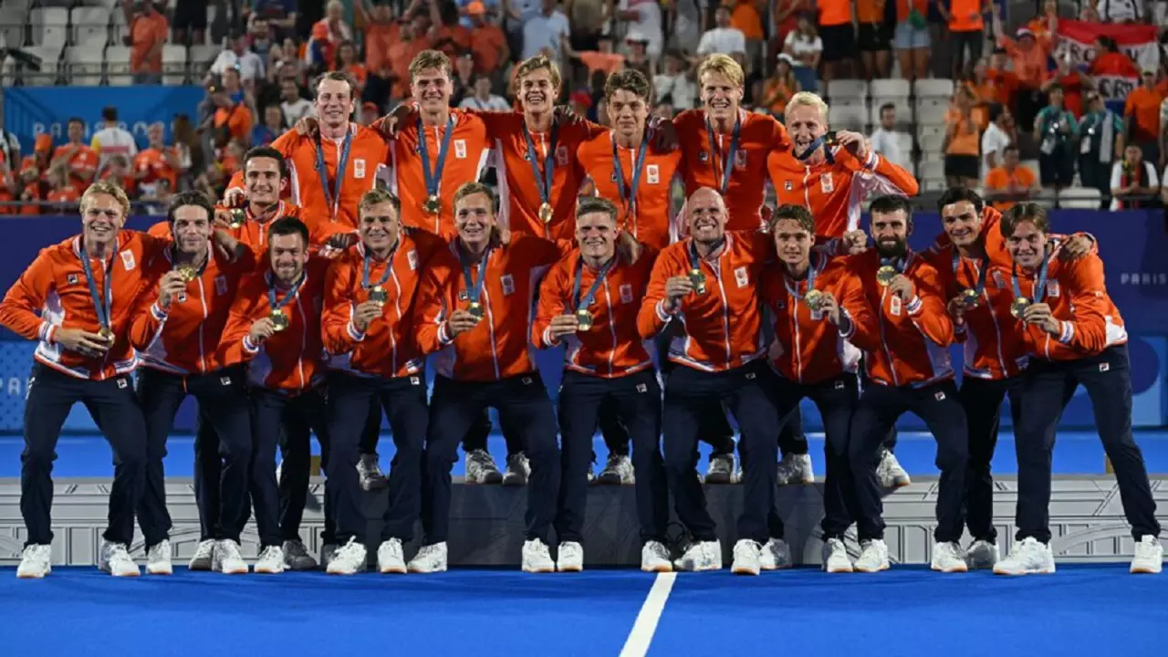 Países Bajos venció a Alemania en penales y se lleva la medalla de oro en el hockey masculino