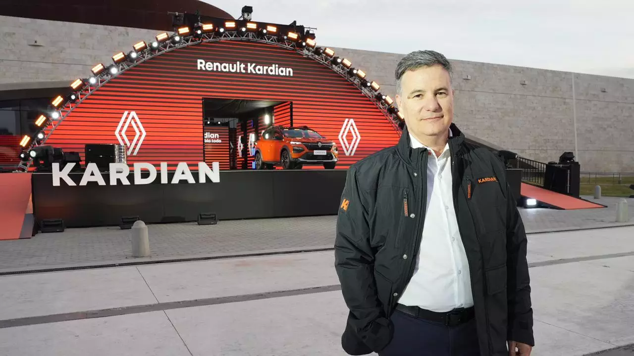 Pablo SIbilla, presidente de Renault, en el lanzamiento de Kardian