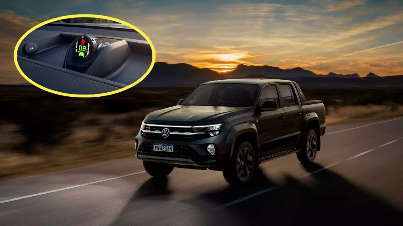 Volkswagen Amarok suma seguridad con un dispositivo.