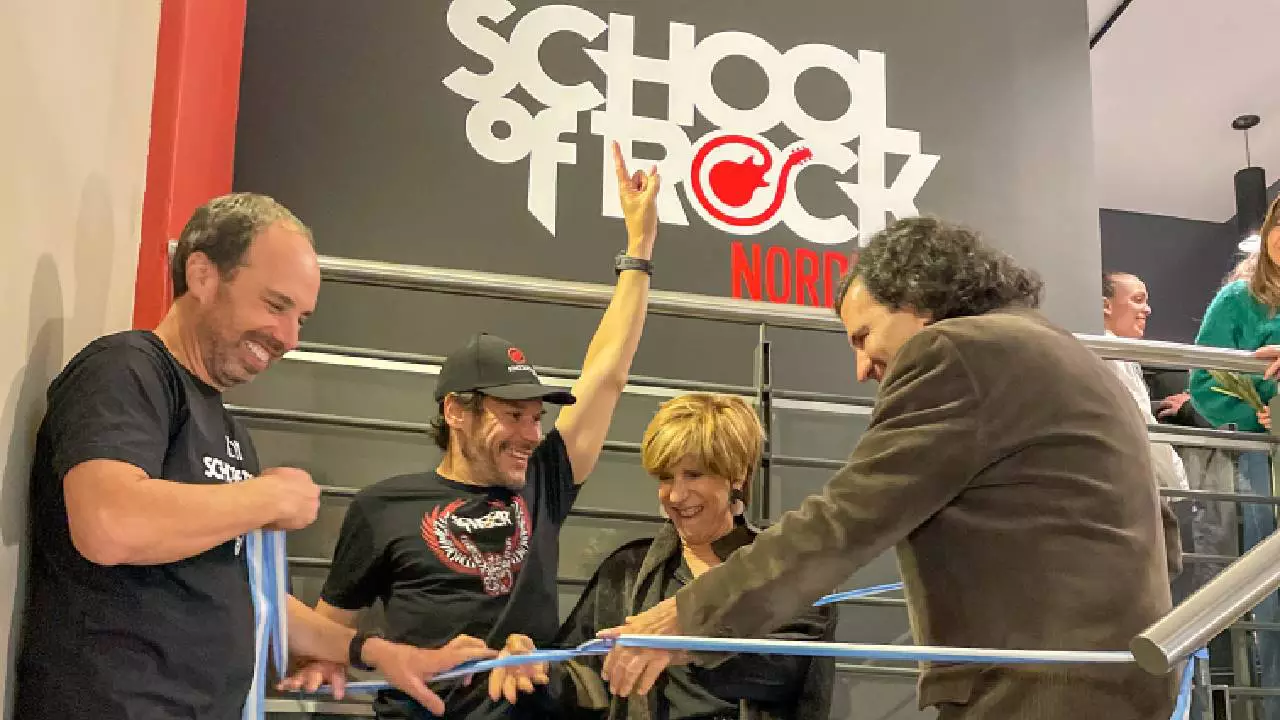 La escuela de música Shool of Rock abrió en Nordelta su primera sede de Argentina