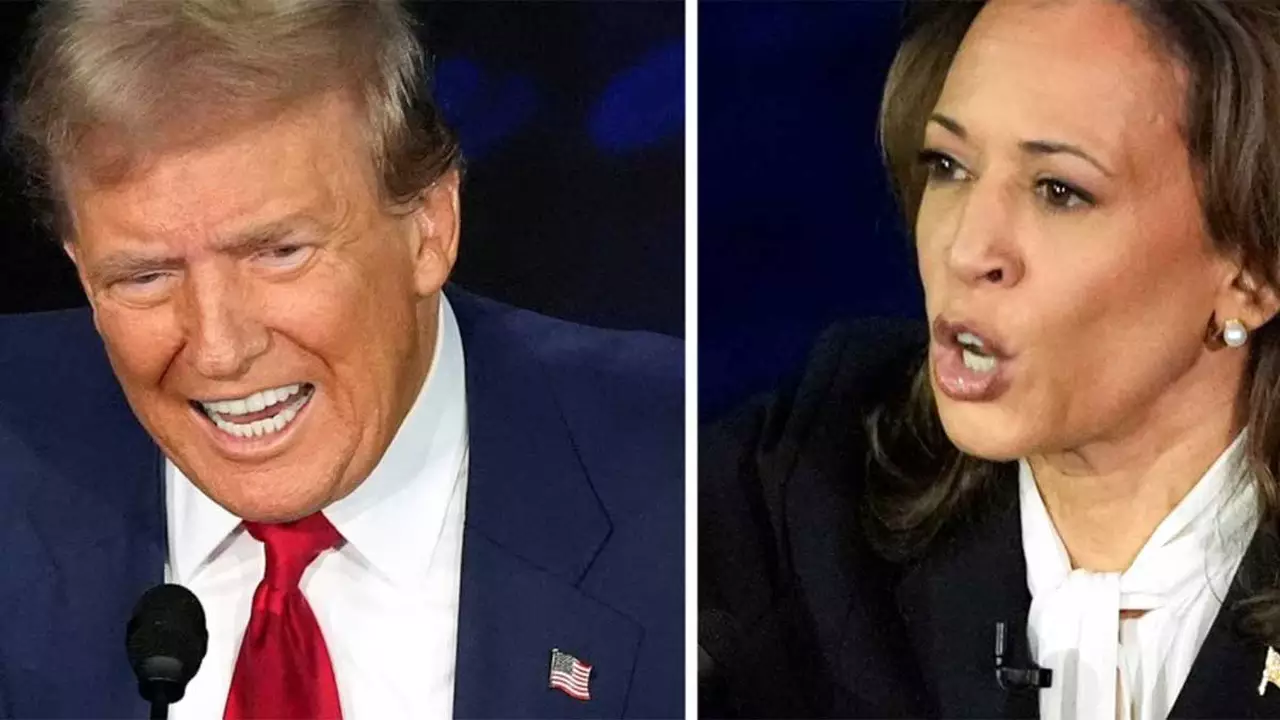 Donald Trump Kamala Harris