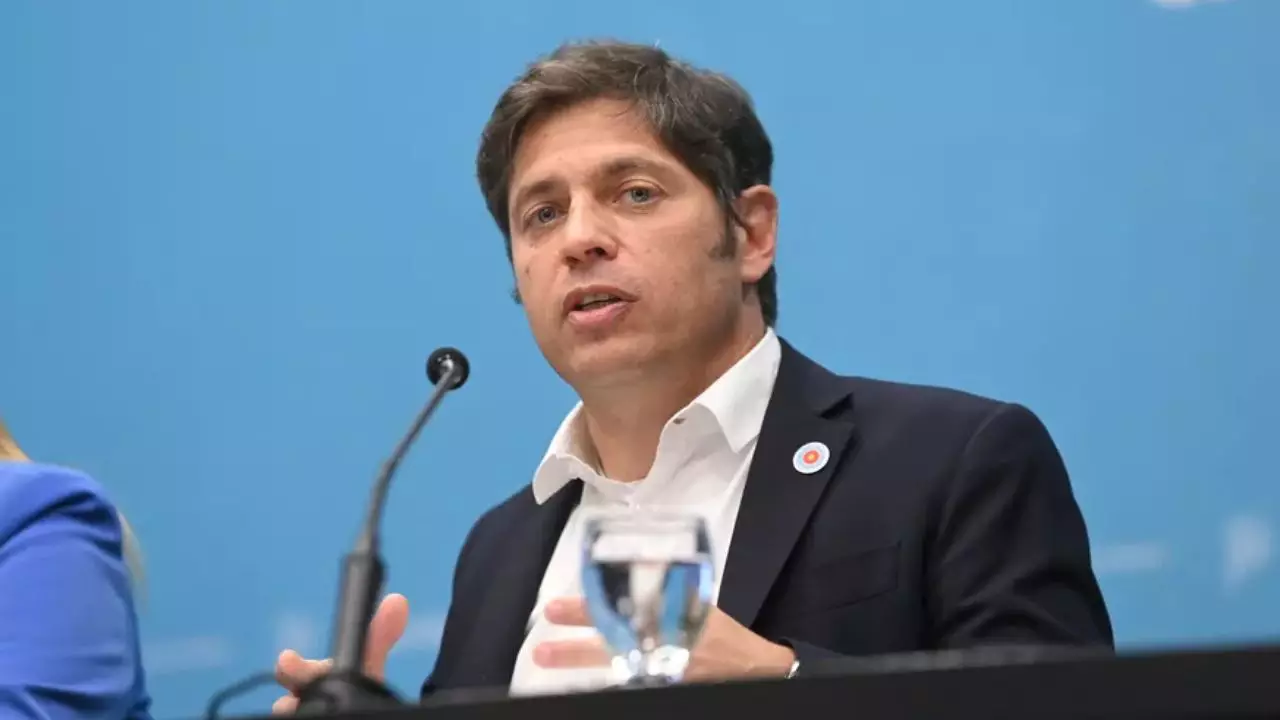 Kicillof disparó contra Javier Milei