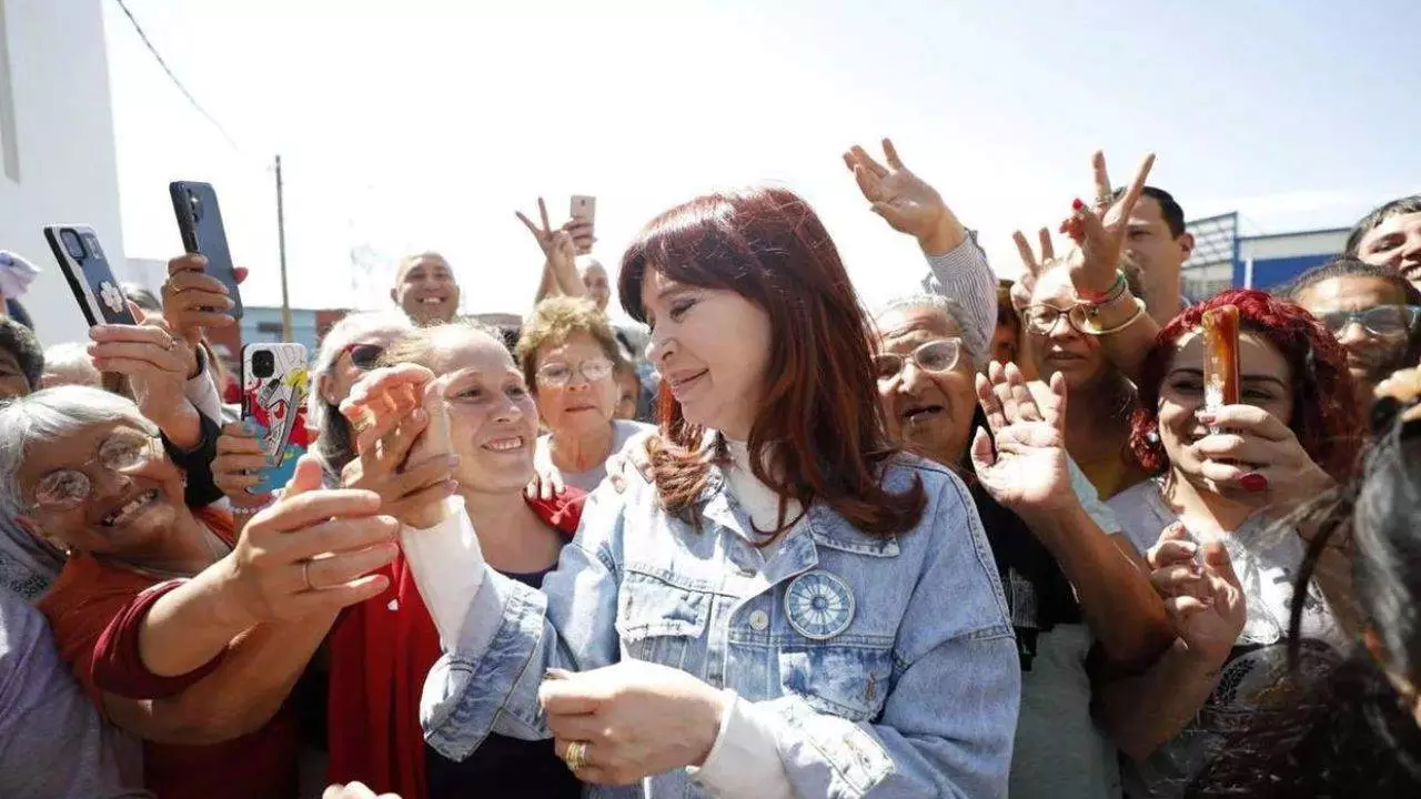 Cristina Kirchner visitó La Matanza y se puso en 