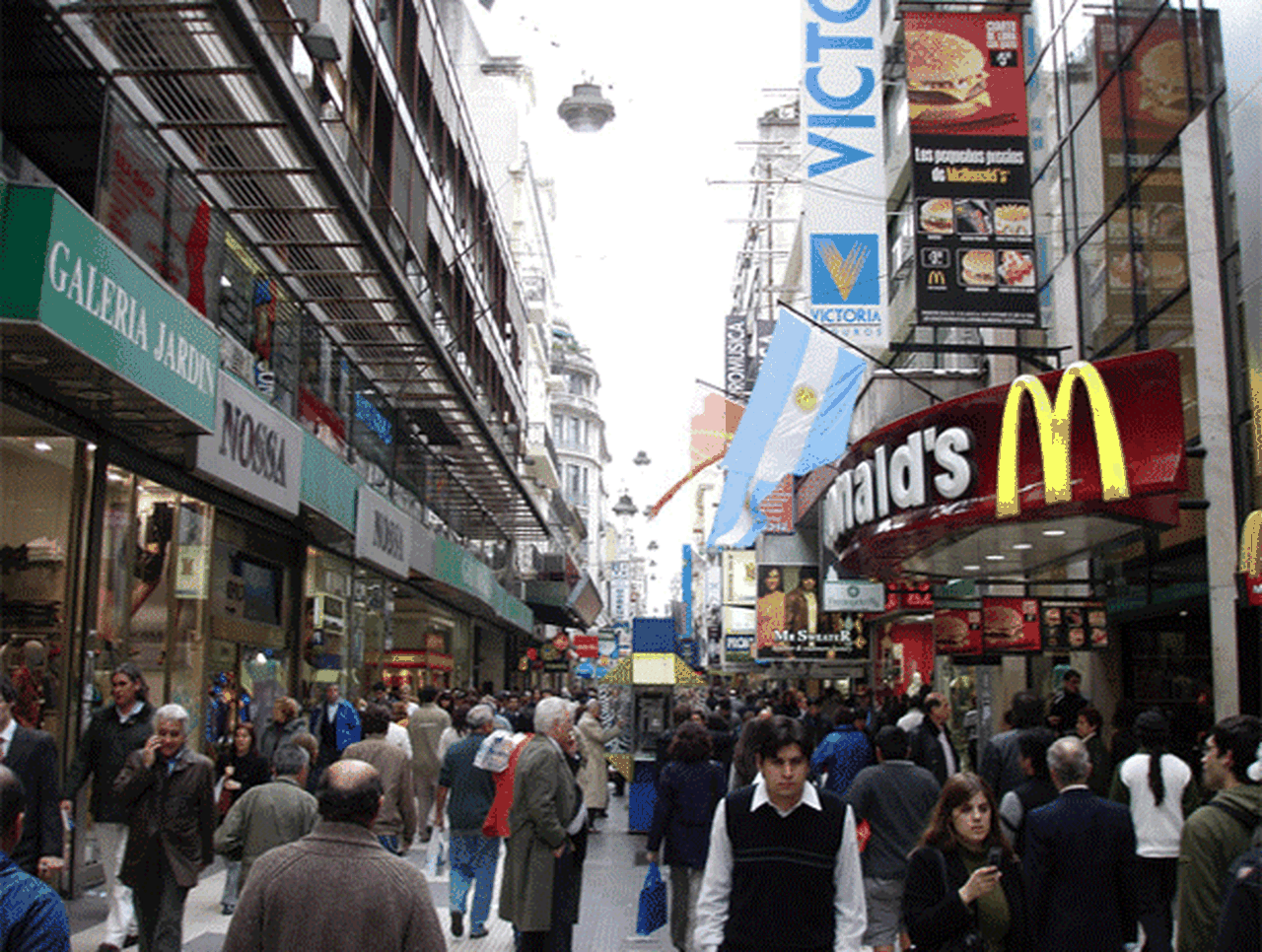 Por el menor consumo, ya hay 2 locales comerciales vací­os por cuadra en la Ciudad de Buenos Aires