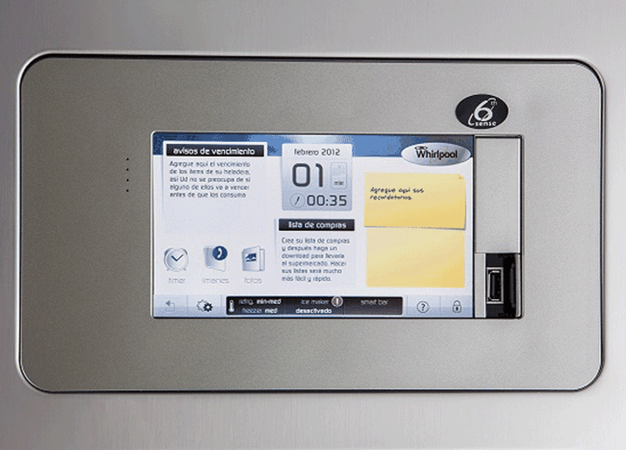 Whirlpool lanza un nuevo modelo heladera interactiva