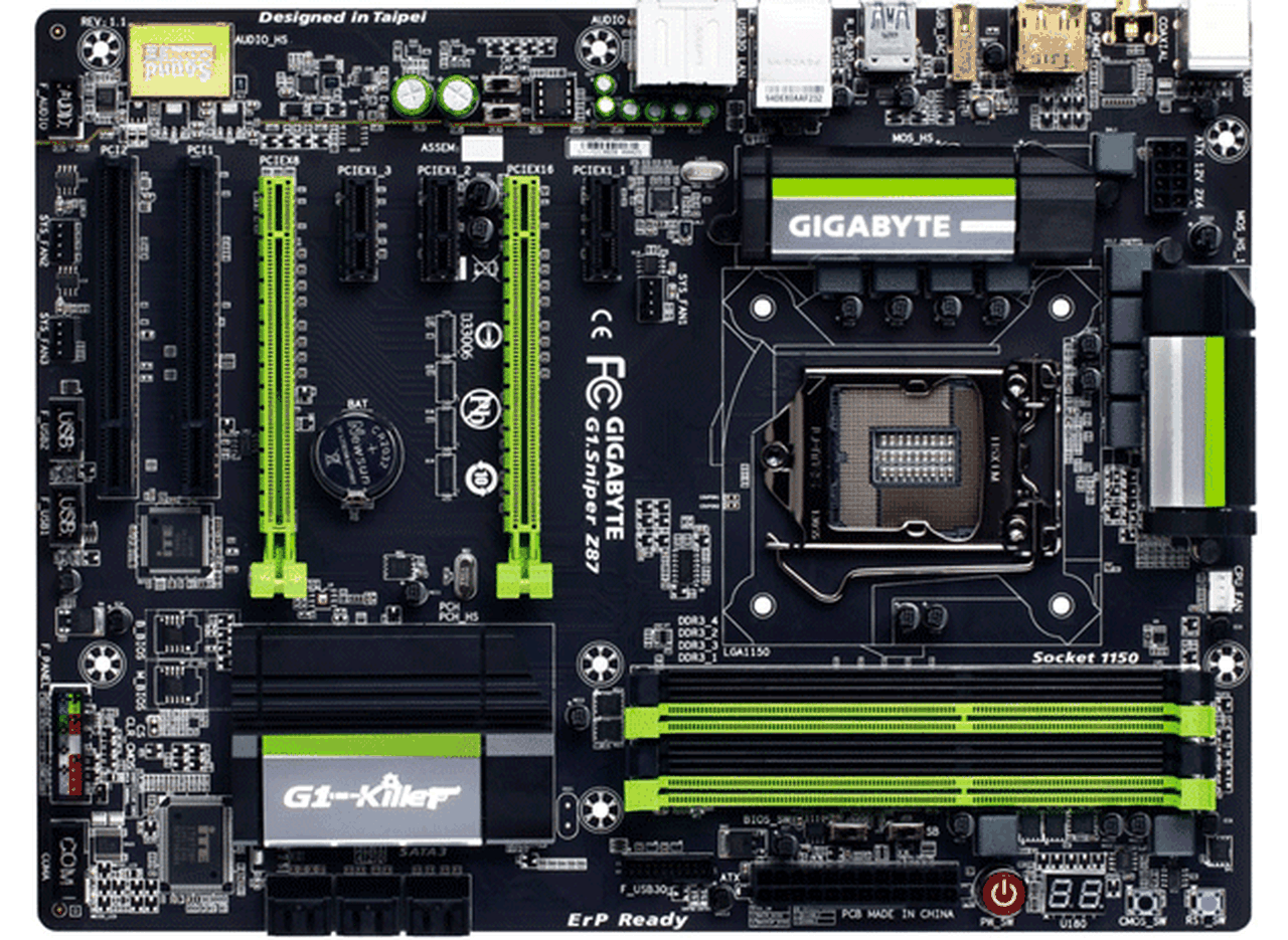 Gigabyte presentó la placa madre G.1 Sniper Z87