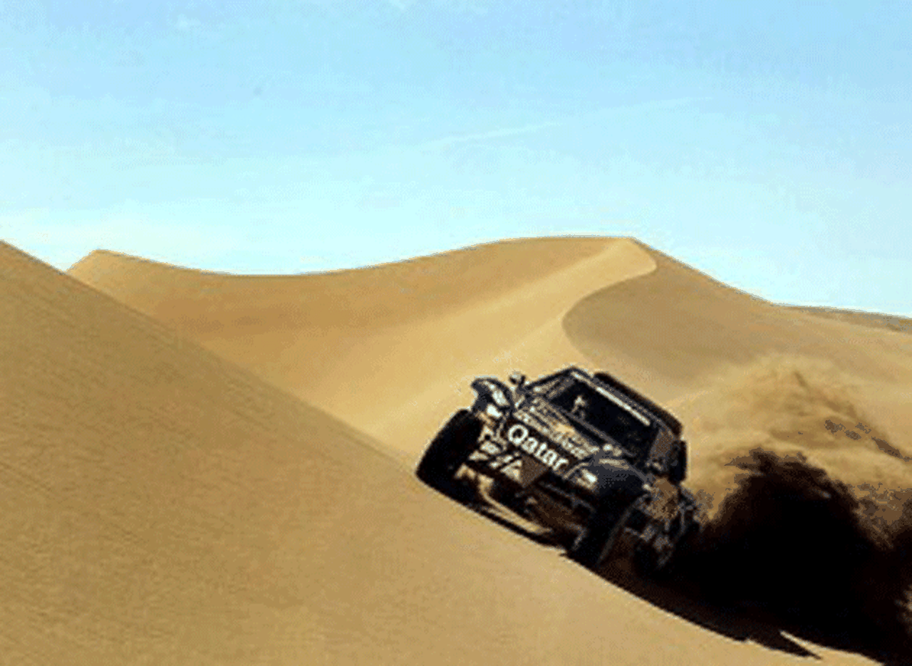 Un piquete de empleados tabacaleros "irrumpió" en medio del Dakar
