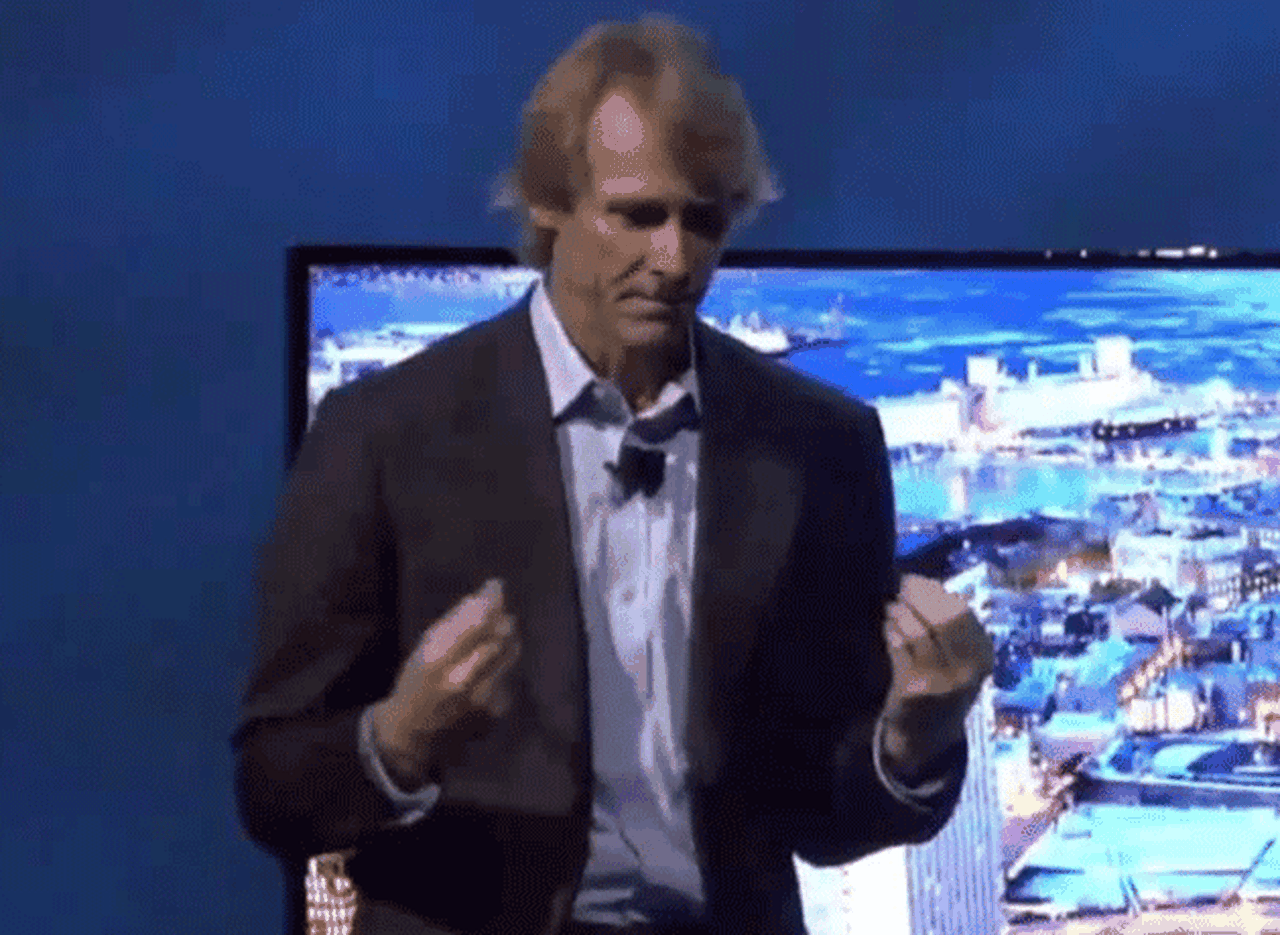 El primer papelón del CES: Michael Bay se queda en blanco durante el evento de Samsung