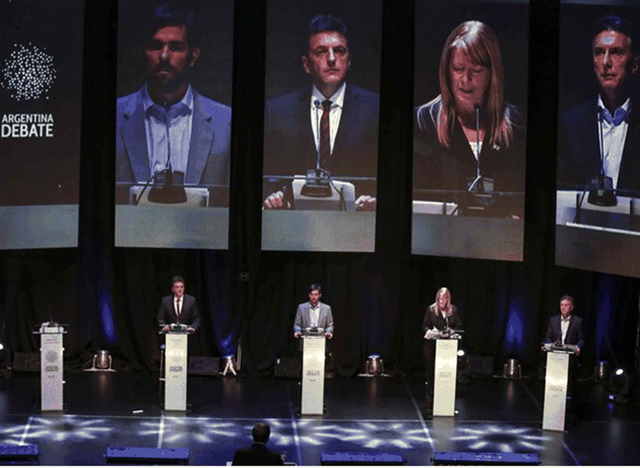 ¿Fútbol, debate presidencial o PPT?: propuestas de cada candidato y el rating minuto a minuto