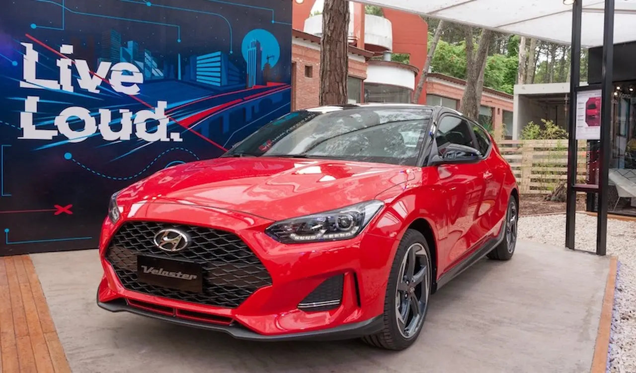 Hyundai Veloster, un auto con diseño exclusivo.