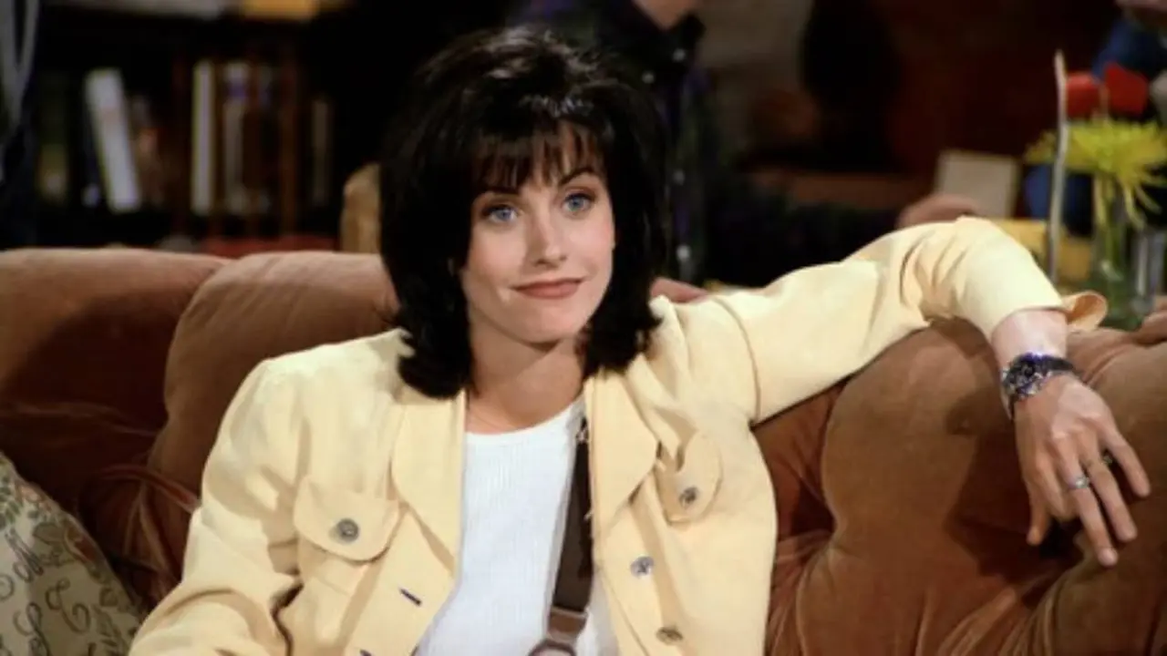 Courteney Cox también era (es?) fanática de la limpieza