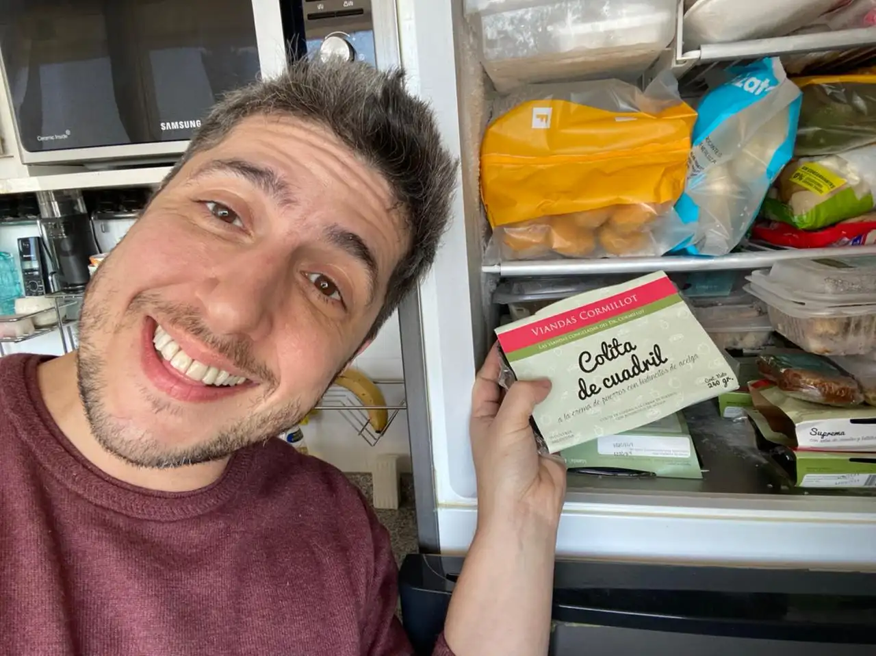 El orden como pilar de la alimentación: así es la experiencia de Jey Mammon con Viandas Cormillot