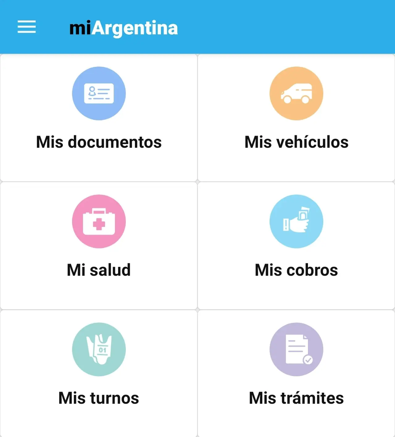 El DNI digital se encuentra dentro de la sección 