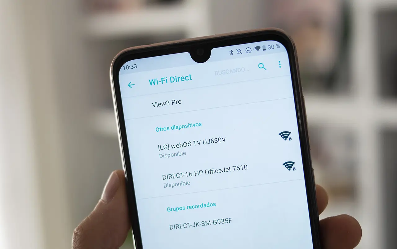 Se puede ver la información de redes de WiFi utilizadas anteriormente