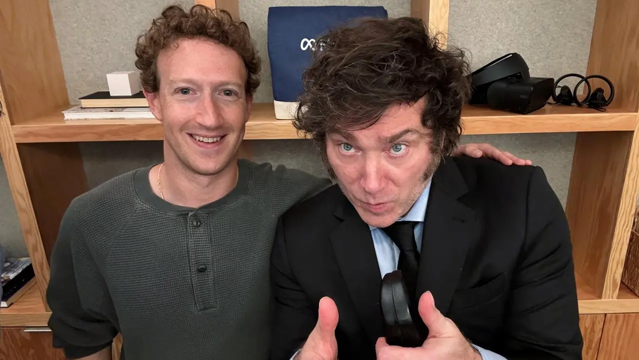 Javier Milei mantuvo un encuentro privado con el CEO de Meta, Mark Zuckerberg.