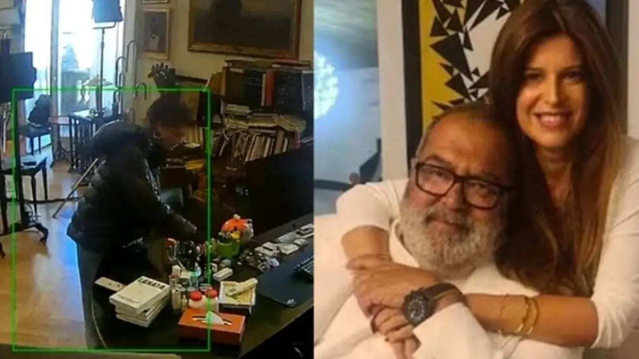 Jorge Lanata con Elba Marcovecchio