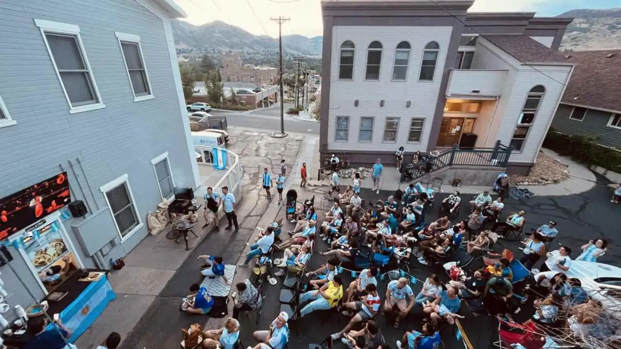 La final de la Copa América marcó un hito con 250 personas festejando en San Telmo Market