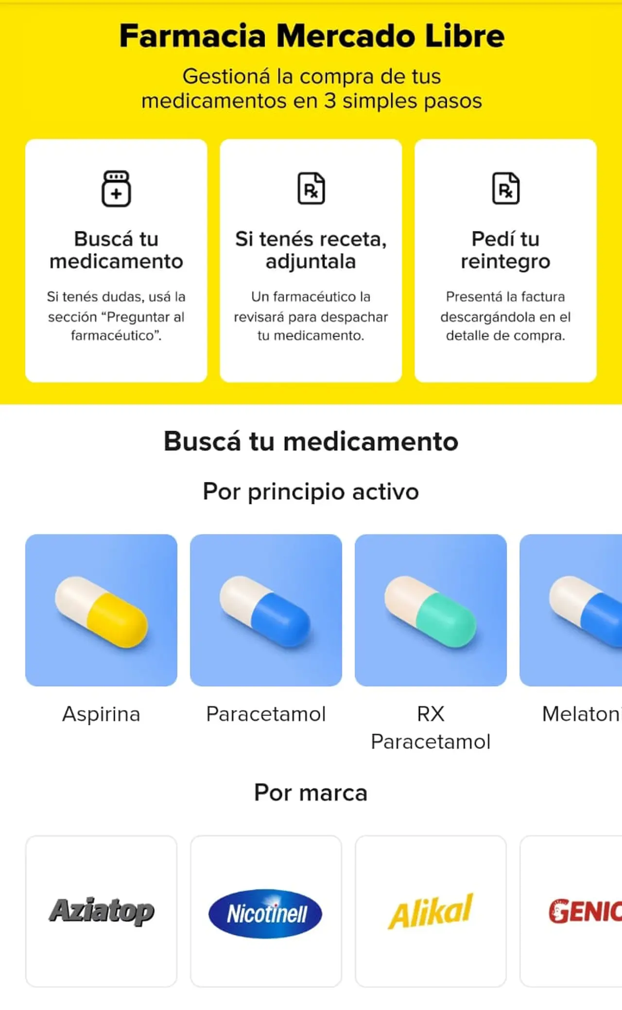 Cómo comprar medicamentos con receta en Mercado Libre paso a paso