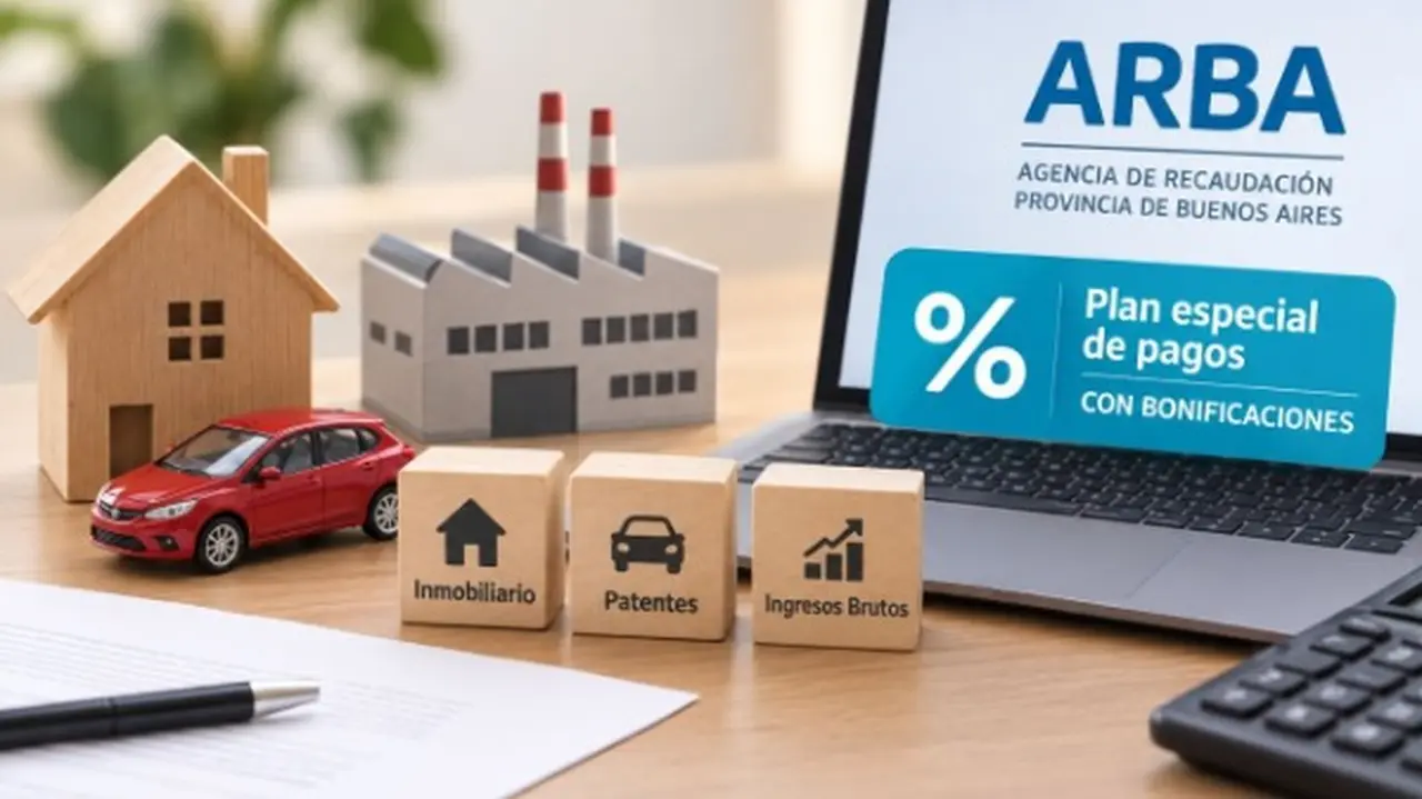 ARBA habilitó la moratoria con 40% de descuento para Inmobiliario y Patentes