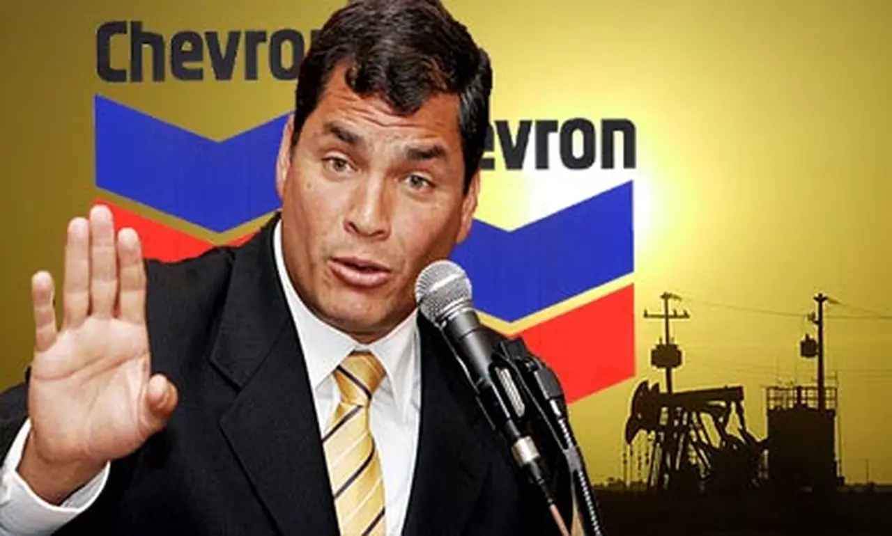 Correa llamó a boicotear a Chevron por contaminar la amazonia ecuatoriana