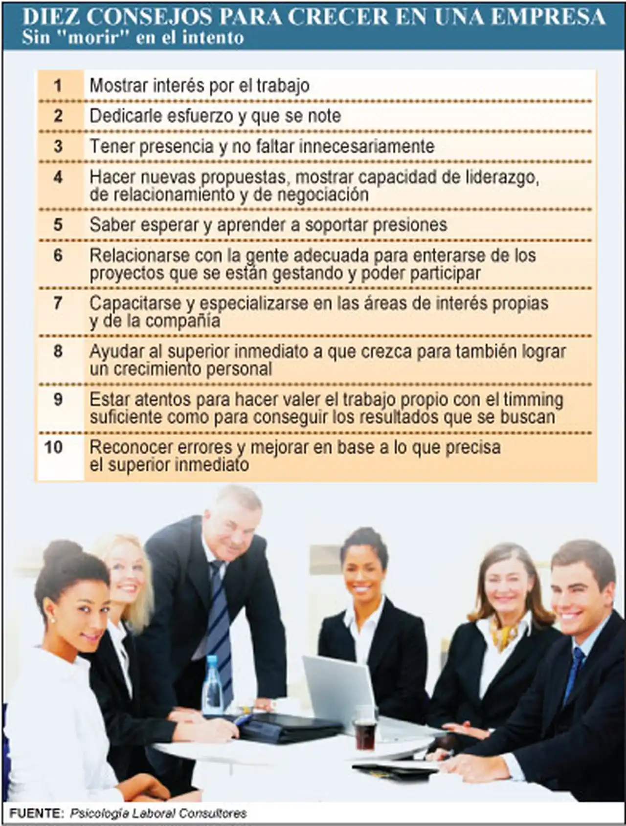 Cómo escalar posiciones en una empresa y no "morir" en el intento