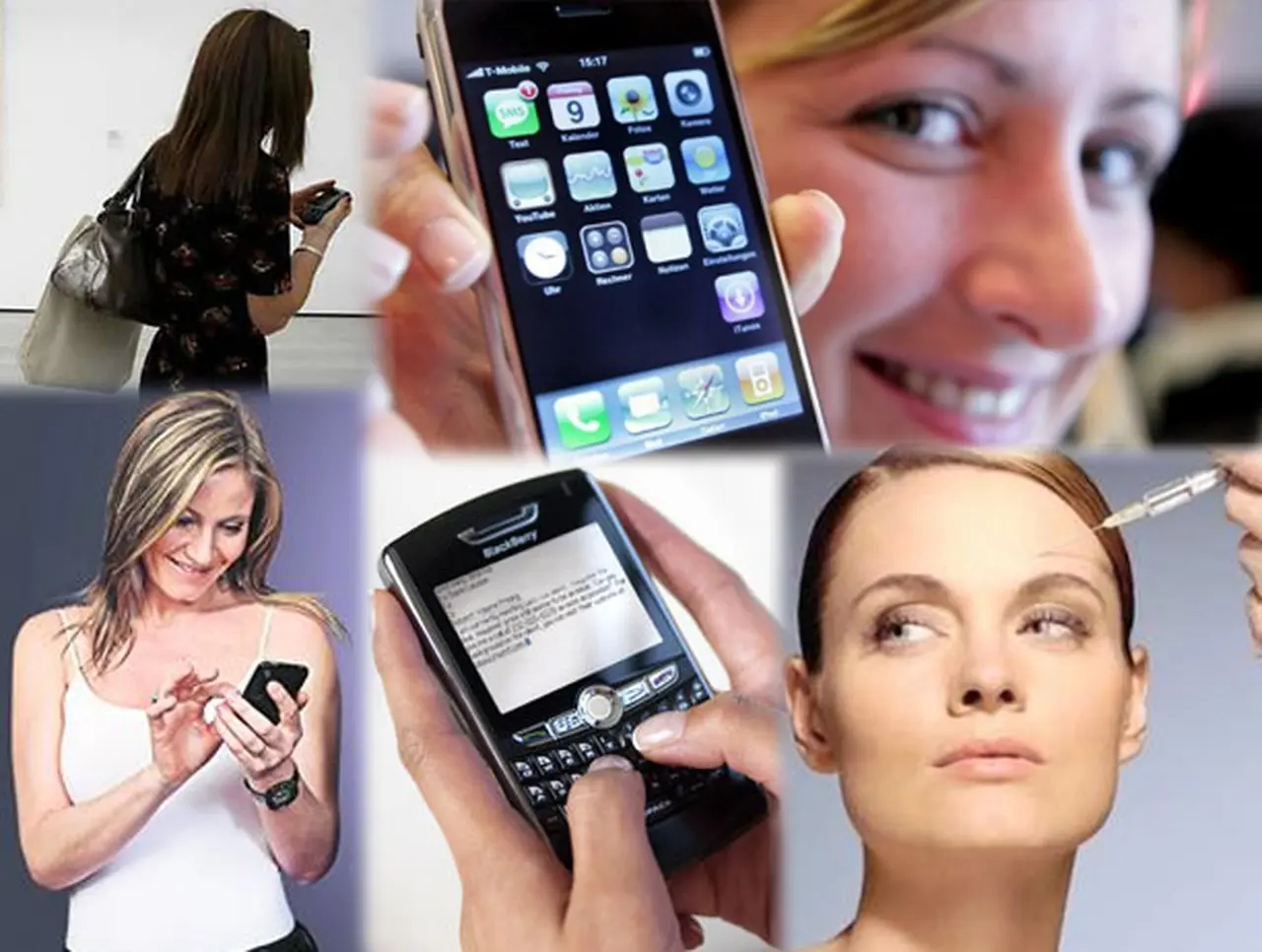 Advierten que el uso de smartphones favorece la aparición de arrugas