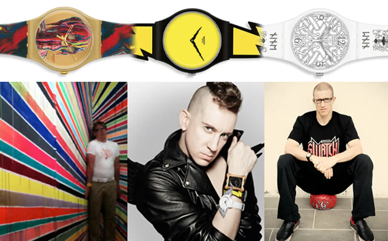 Arte, moda y deportes en la muñeca: así­ es la nueva lí­nea de Swatch