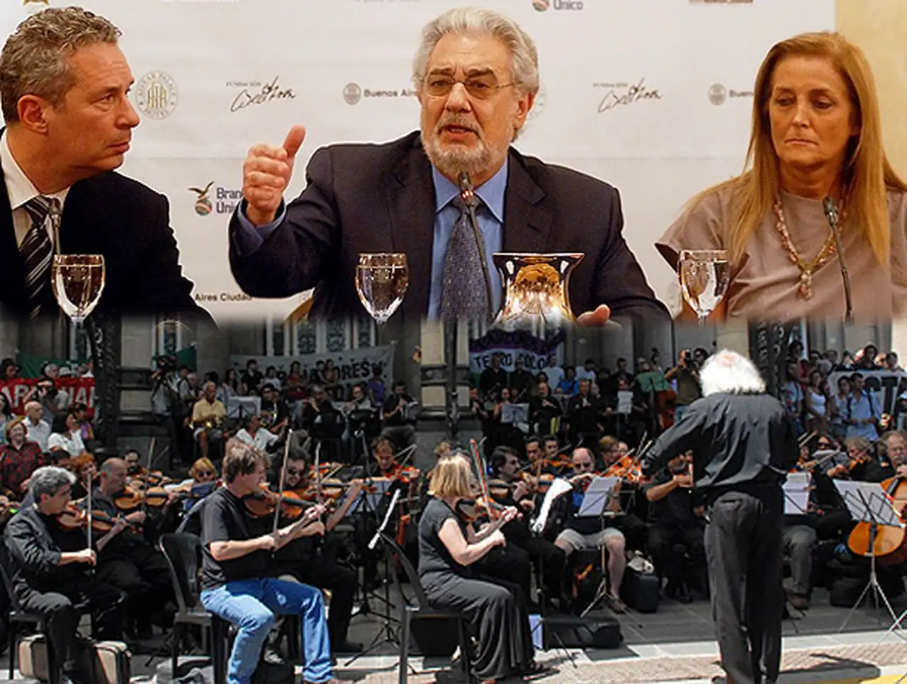 Por problemas gremiales, Plácido Domingo no se presentará en el Colón pero sí­ en el Obelisco