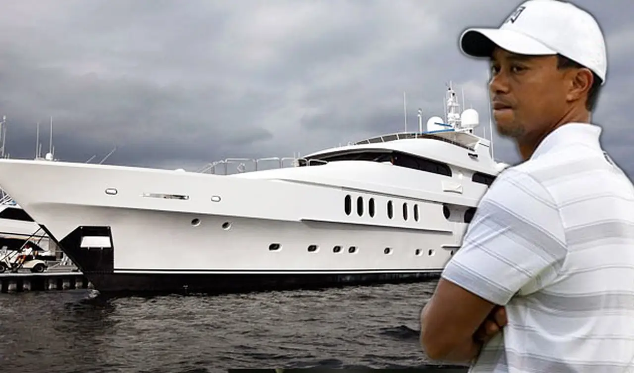 ¿Se hunde?: Woods puso a la venta su lujoso barco de casi u$s26 M