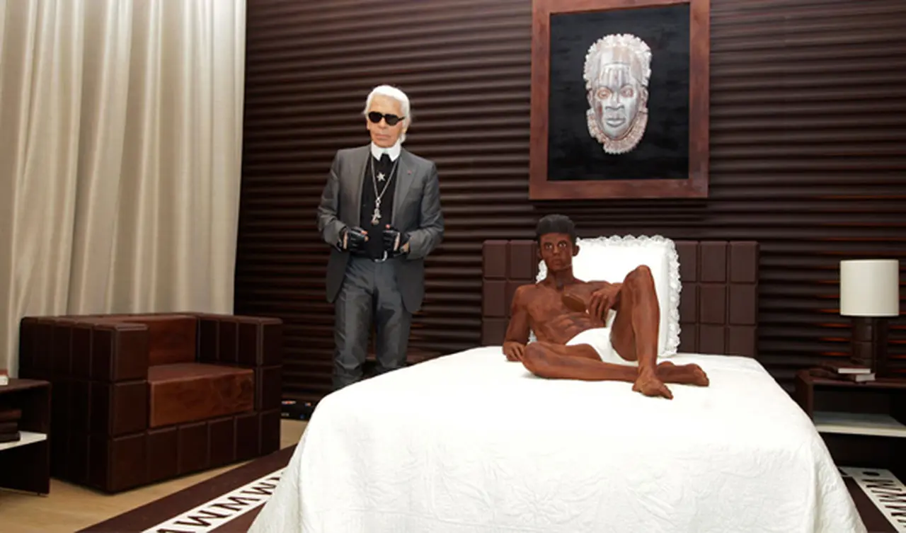 Una suite totalmente de chocolate, la nueva apuesta de Lagerfeld