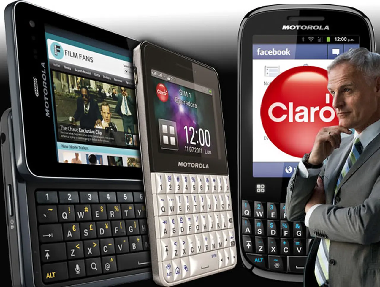 Fuerte movida de Claro: lanza tres nuevos celulares con Android y una Internet ultraveloz