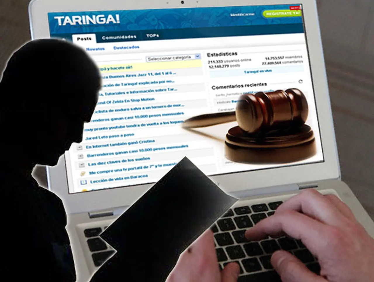 El sitio Taringa! alcanzó un acuerdo para no llegar a juicio