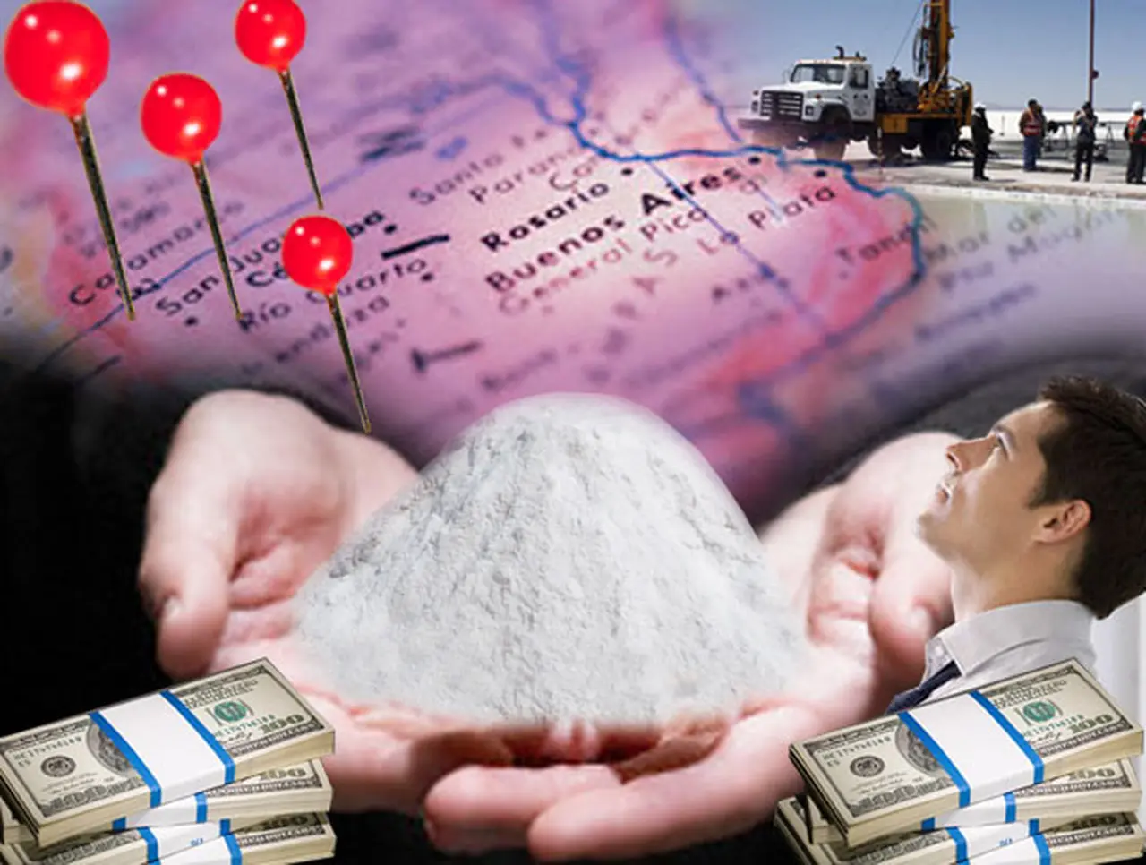 Riqueza argentina, en otras manos: diez empresas extranjeras ya controlan la materia prima del futuro
